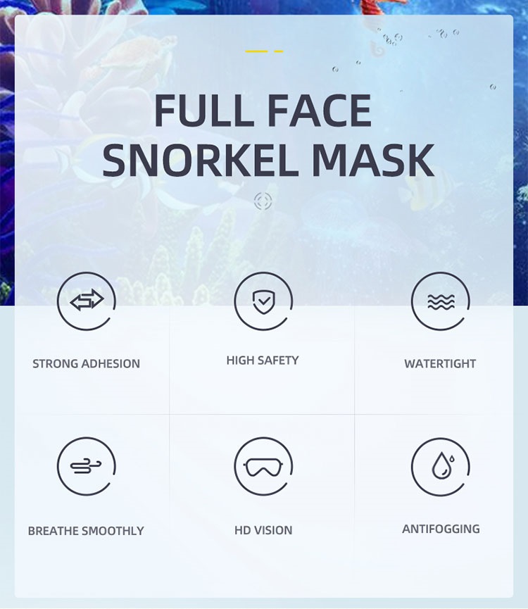 Full Face Snorkel Mask KF-3