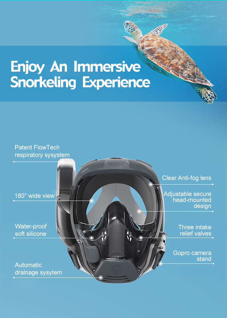 Full Face Snorkel Mask SV3
