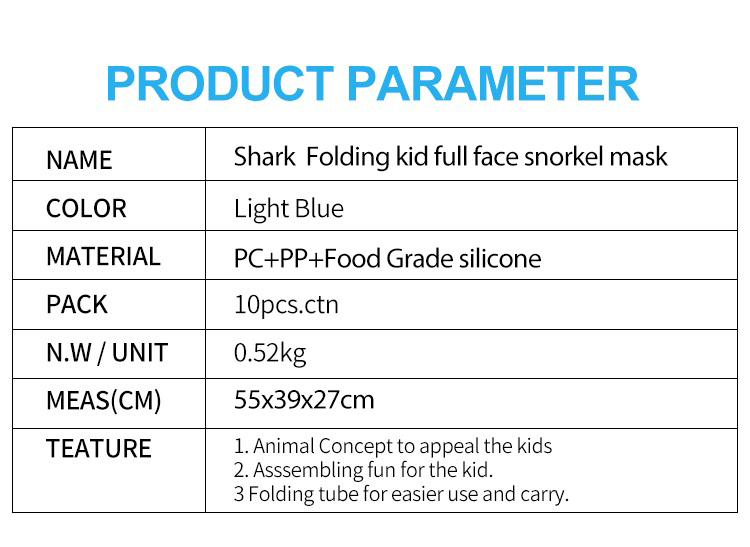 Full Face Snorkel Mask KF-3