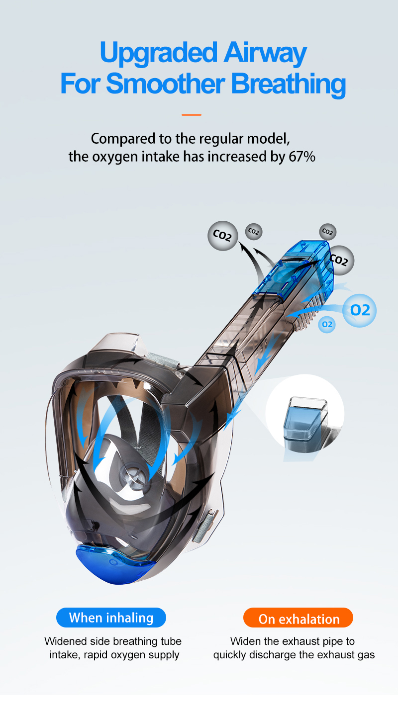 Full Face Snorkel Mask DS03