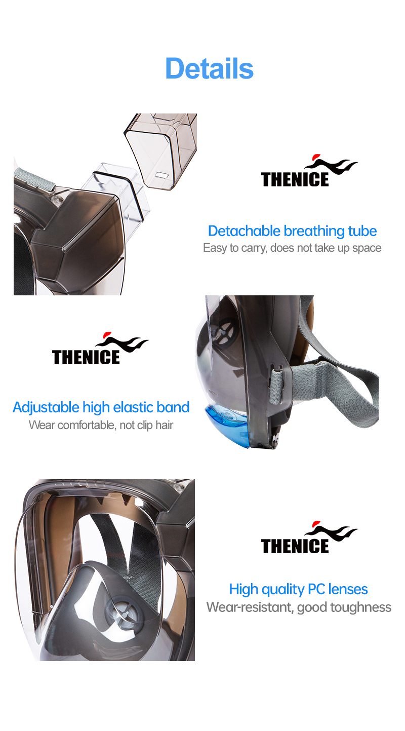Full Face Snorkel Mask DS03